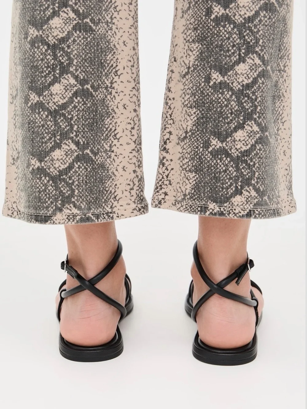 Loeffler Randall Black Noor Strappy Sandals
